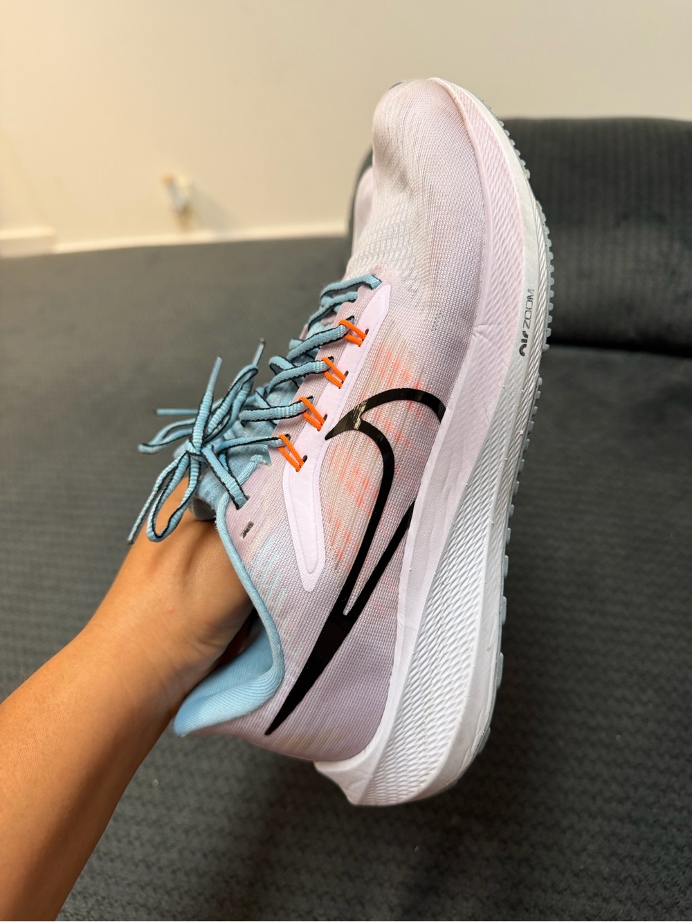 Nike Air Zoom Pegasus 39 Doll Iris Whisper DH4072-500 Women’s 9.5 Good Condition - Picture 10 of 11